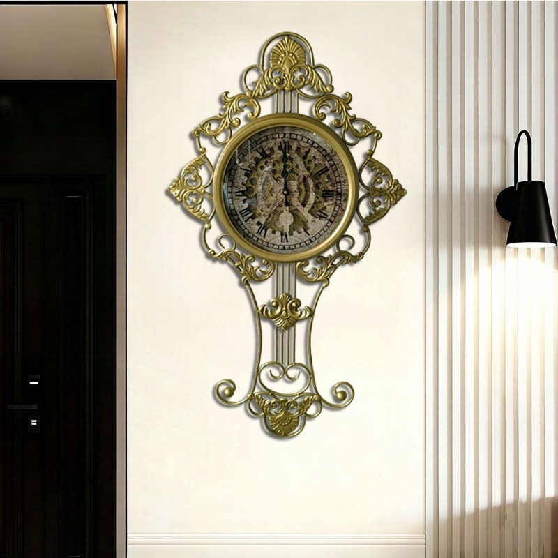 Luxury Lifestyle Us - Mechanic Wall Clock Large Living Room