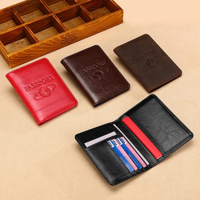 Unisex Genuine Leather Passpor - đánh giá và giá Leather Passport Cover