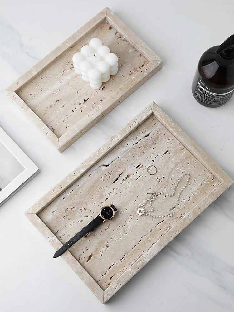 Minimalism Marble Tray for Per - đánh giá và giá Marble Serving Board