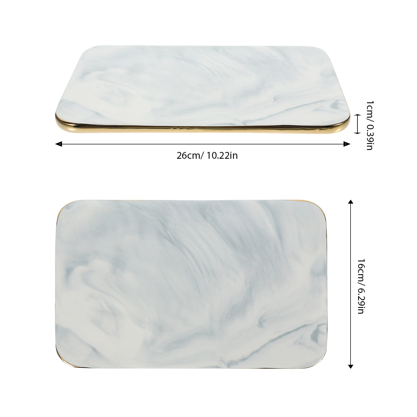 Marble Tray Elegant Handmade C - đánh giá và giá Marble Serving Board