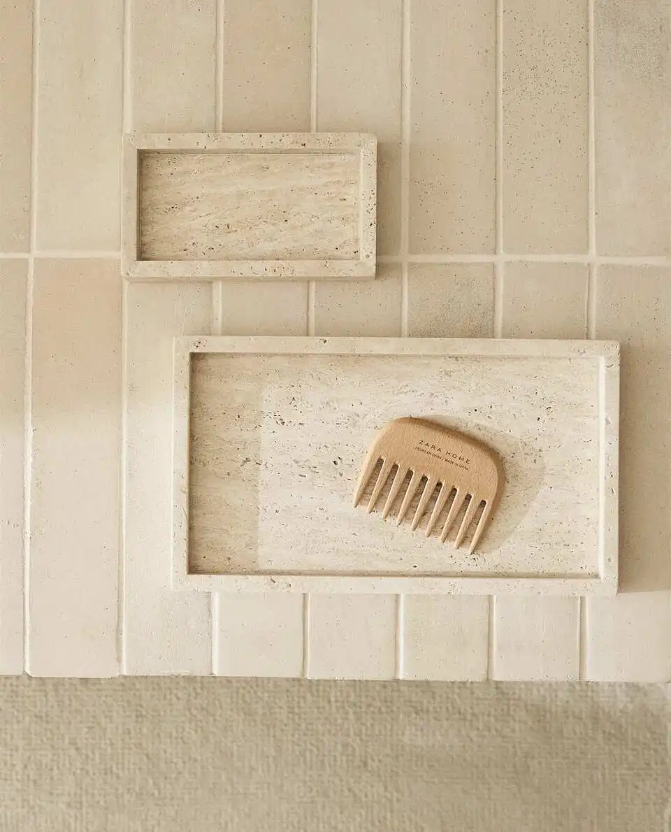 Wabi-Sabi Style Yellow Travert - đánh giá và giá Marble Serving Board