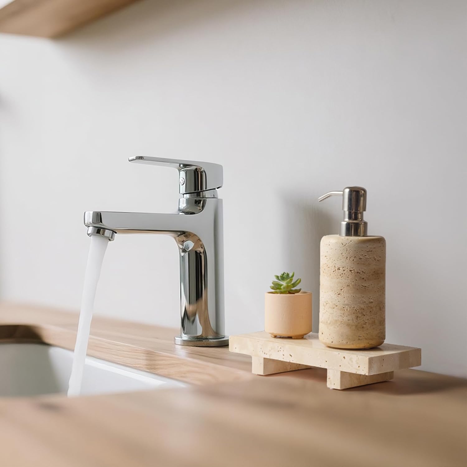 Travertine Footed Tray for Kit - đánh giá và giá Marble Serving Board