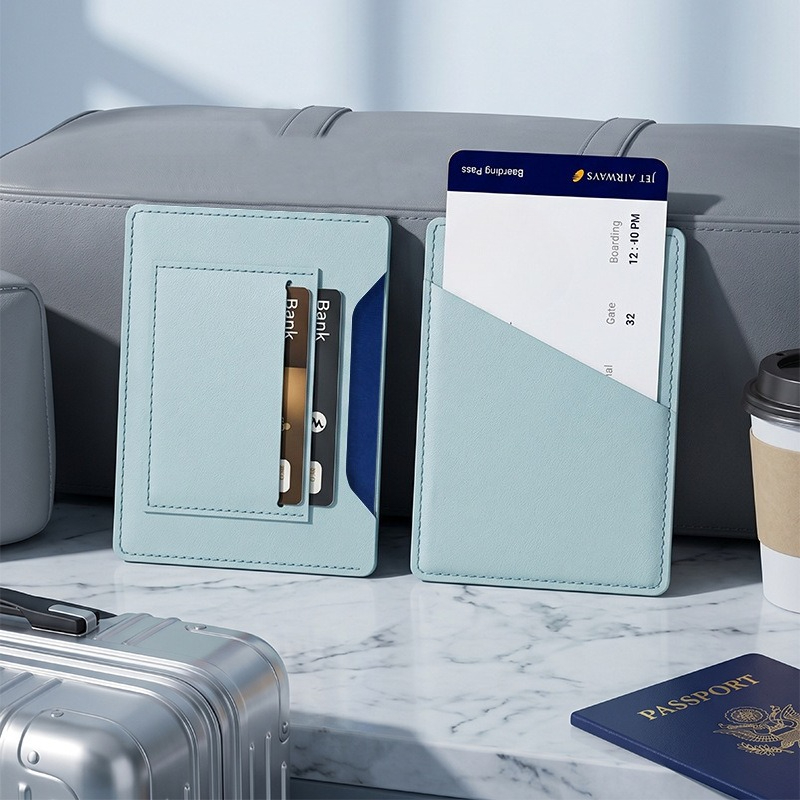 Solid Color Travel Passport Ho - đánh giá và giá Leather Passport Cover