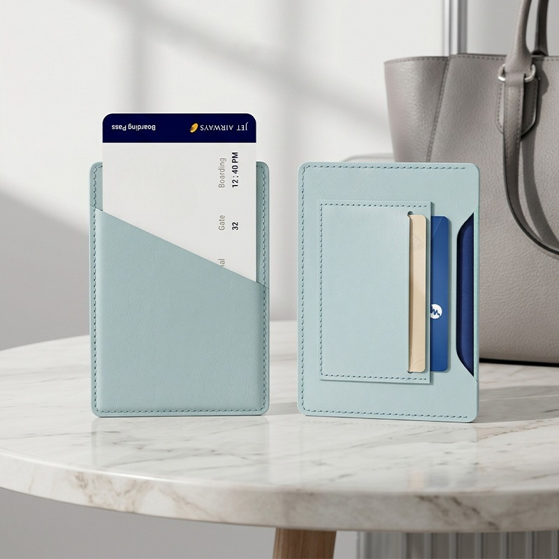 Solid Color Travel Passport Ho - đánh giá và giá Leather Passport Cover