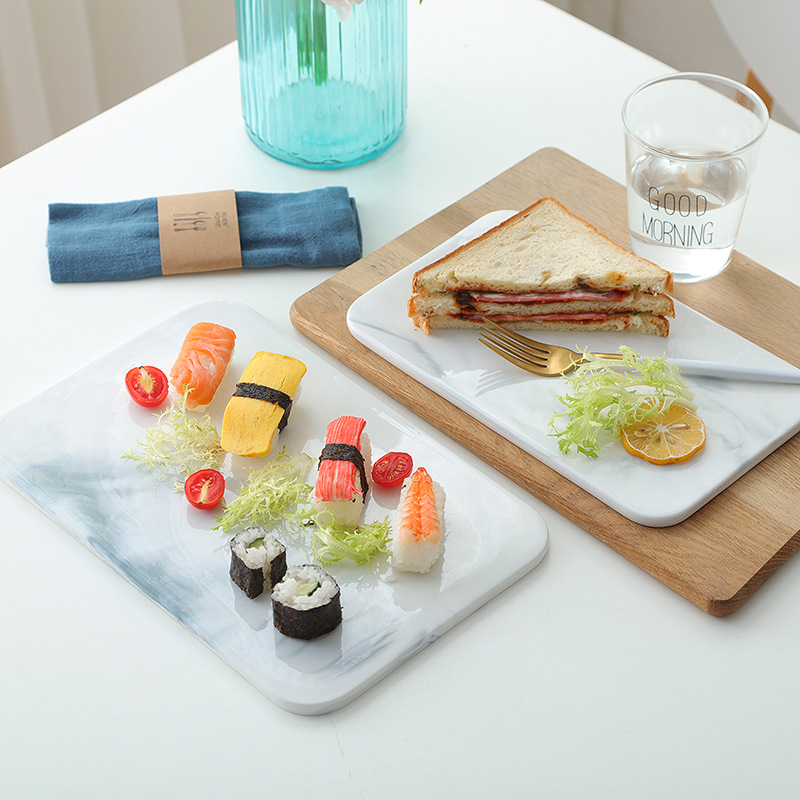 Đá Cẩm Thạch Bàn Cắt Phô Mai B - đánh giá và giá Marble Serving Board