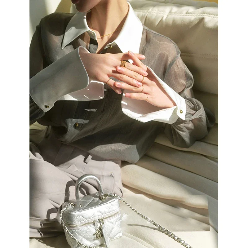 French Luxury Vintage Sheer Ch - đánh giá và giá Luxury Lifestyle Women